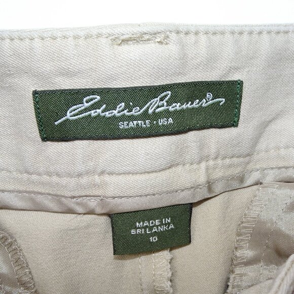 Eddie Bauer Khaki Mercer Fit Stretch Pants - Picture 6 of 7